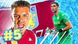 FIFA 21 CAREER MODE ASTON VILLA #5 - GREALISH IS THE BEST CAM IN THE LEAGUE!!