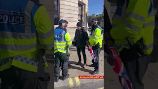 ARRESTED FOR WAVING UNION FLAG! OUTRAGEOUS! 🇬🇧