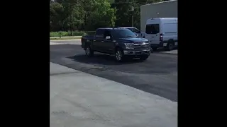 2018 3.0 Powerstroke f150 straight piped and deleted! Exhaust sound, Dino, Shifting on the fly!