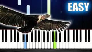 El Condor Pasa - EASY Piano Tutorial by PlutaX