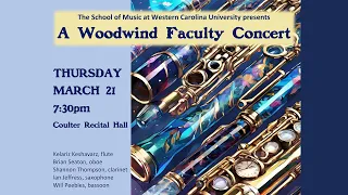 WCU School of Music - A Woodwind Faculty Concert