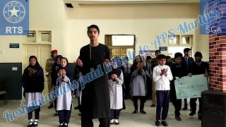 TRIBUTE TO APS PESHAWAR MARTYRS