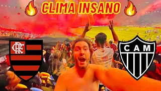 O MARACANÃ PEGOU FOGO COM A TORCIDA DO FLAMENGO/ Flamengo 2 x 0 Atlético-MG