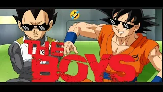 GOKU VS FRIEZA | THE BOYS MEME | goku thug life moment #goku #theboysmeme #trending #viralvideo