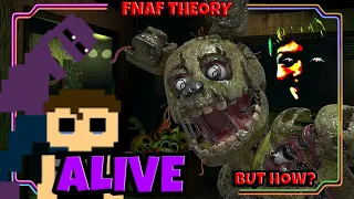 How Afton SURVIVED The Springlock Failure || FNaF Theory