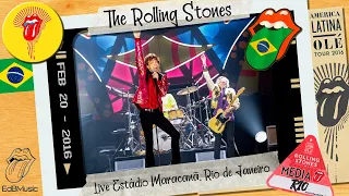 The Rolling Stones Live Full Concert + Video Estádio do Maracanã, Rio de Janeiro, 20 February 2016