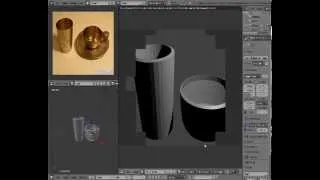 Моя первая работа с Blender (делаем чашки)