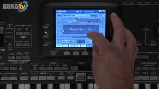 KORG Pa3X Video Anleitung - Teil 6 - SongBook