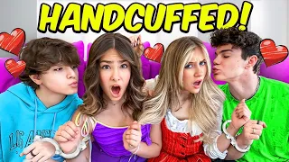 HANDCUFFED TO MY BOYFRIEND FOR 24 HOURS! **BAD IDEA**