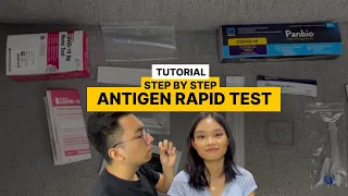 How To Do COVID-19 Antigen Test (Self Test & Swab) at Home using Panbio Abbott / SD Biosensor Kit