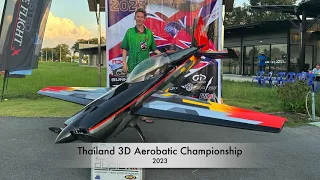 3D Aerobatic Championship Thailand - Freestyle Flight by Max Chrubasik