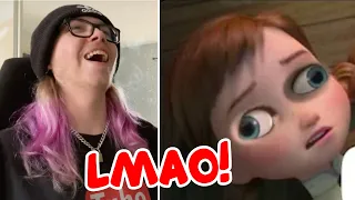 WHAT'S UP WITH HER EYES? 🤪 - YTP: Cold [REACTION]