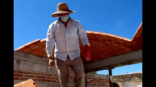 How to build a solid brick dome virtualy Defying Gravity, Truly amazing! The strongest celling