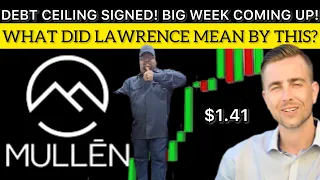 DEBT CEILING SIGNED 🖊️ WHAT DID LAWRENCE MEAN BY THIS WITH MULLEN?