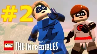 LEGO The Incredibles Walkthrough - Part 2: Hover Train Hijinx