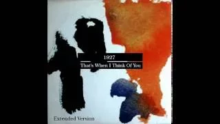 1927 - That's When I Think Of You (Extended Version Vinyl, 12", 45 RPM)