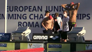 4x100m Freestyle Men Final - Euro Junior Swimming 2021