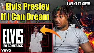 FIRST TIME EVER HEARING!! Elvis Presley - If I Can Dream ('68 Comeback Special)