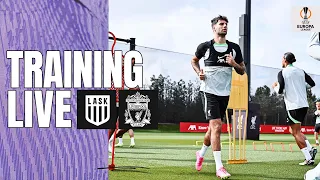 LIVE TRAINING: Liverpool train ahead of LASK trip in UEFA Europa League