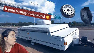 A Rough Weekend with Our New Pop-Up Camper