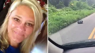 Woman See Trash Bag On The Side Of Road. When She Looks Inside Her Heart Drops