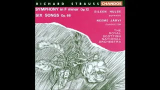 Richard Strauss : Symphony No. 2 in F minor Op. 12 (1883-84)