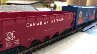 ho scale 6060 bullet nose goes into emergency after man falls of train