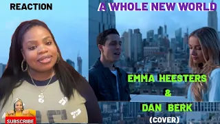 Aladin- A Whole New World (covered by Emma Heesters & Dan Berk) Reaction