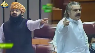 Apny Baap ko Bolo Mera CHALLENGE Kabool Kare  | Ali Amin Gandapur Vs Asad Mehmood in NA