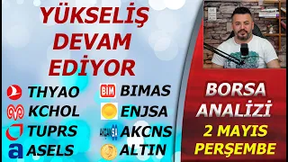 BAZI HİSSELERDE GÖSTERGELER ISINIYOR...| #thyao #kchol #tüpraş #asels #bimas #enjsa #akcns #bist100