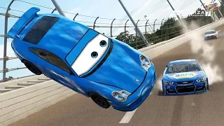 Sally's Big Crash! | Forza Motorsport 7 | NASCAR