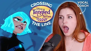 "Crossing The Line" I TANGLED THE SERIES I Vocal Coach Reacts!