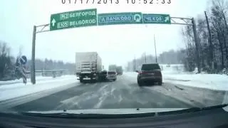 Аварии и ДТП январь 2013 неделя 4   Car Crash compilation winter