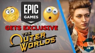 Outer Worlds Goes Epic Games Exclusive W/ 20 Other Titles Steam In Trouble