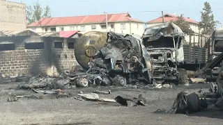 Kenya: Aftermath of deadly fire that killed at least 2 and injured more than 200 | AFP