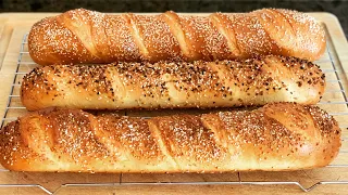 Easy Homemade Baguettes ~ Bread Baking for Beginners