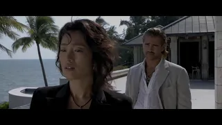 Miami Vice movie scene with Crockett's Theme