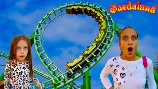 VLOG PROVIAMO le ATTRAZIONI più SPAVENTOSE di GARDALAND 😱 •Episodio 4•