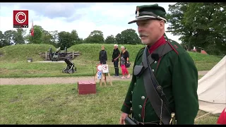 6 Juli - Landsoldatlejr på Prins Georgs Bastion