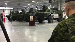 Tactical Armoured Patrol Vehicle (TAPV) facility officially opened