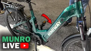 Himiway's Upcoming Electric Bike Lineup | CES 2024