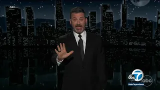 Jimmy Kimmel delivers emotional plea for gun-safety laws: "How does this make sense to anyone?"