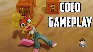 Crash Bandicoot N. Sane Trilogy Gameplay COCO & Boss Fight Walkthrough Part 1