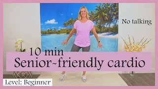 10-minute Senior-friendly Walking Workout / Great workout to do any time of the day to boost energy