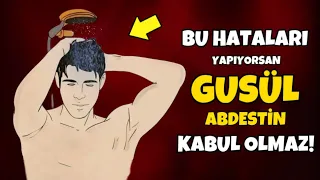 Gusül Abdesti Alırken Birçoğumuzun Yaptığı 8 BÜYÜK HATA! Gusül Abdesti Nasıl Alınır?