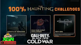 CoD Cold War how to unlock Lapa SMG, the Haunting challenges