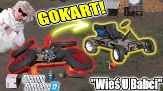 GOKART SAMORÓBKA DLA MOJEGO WNUCZKA! ZROBIŁAM MU PREZENT! "Wieś u Babci"[#16]FS22