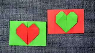 Nice Paper Envelope with the Heart Origami | Tutorial DIY by ColorMania