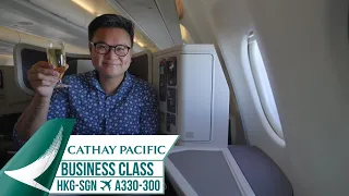 Flight Review | Cathay Pacific Business Class | Hong Kong - Saigon | A330-300 | The Pier |