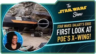 Exclusive Look at Poe's X-wing from Star Wars: Rise of the Resistance